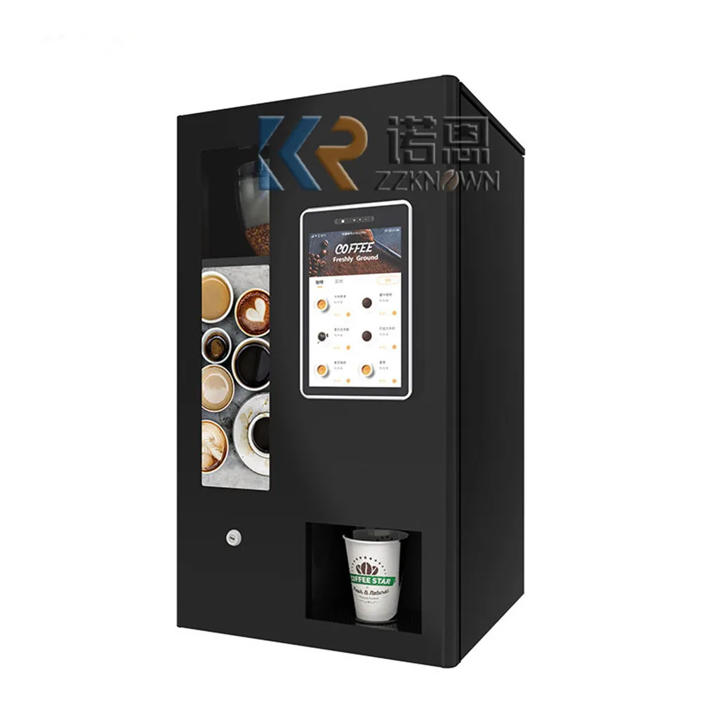 

Hot Sale Small Coffee Vending Machine Table Top Coffee Vendor for Office Instant Desktop Coffee Vending Machine