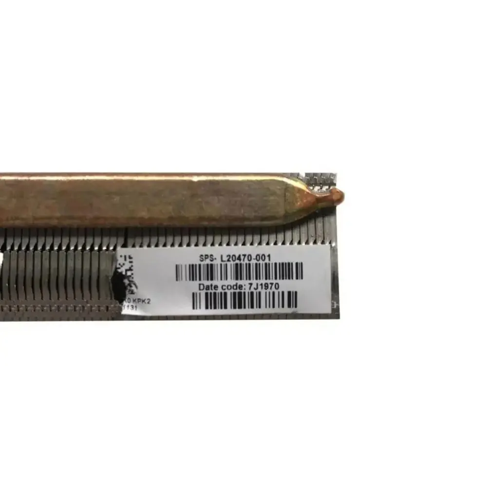 Dissipador de calor original da cpu para hp 15-da 15-db ventilador do radiador de refrigeração do portátil L20474-001 L20470-001 L20491-001 testado