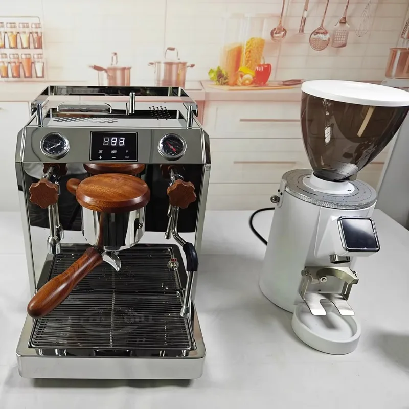 New Professional Household Commercial Water Tank Version Stainless Steel Boilers Best Coffee Machine Coffee Maker