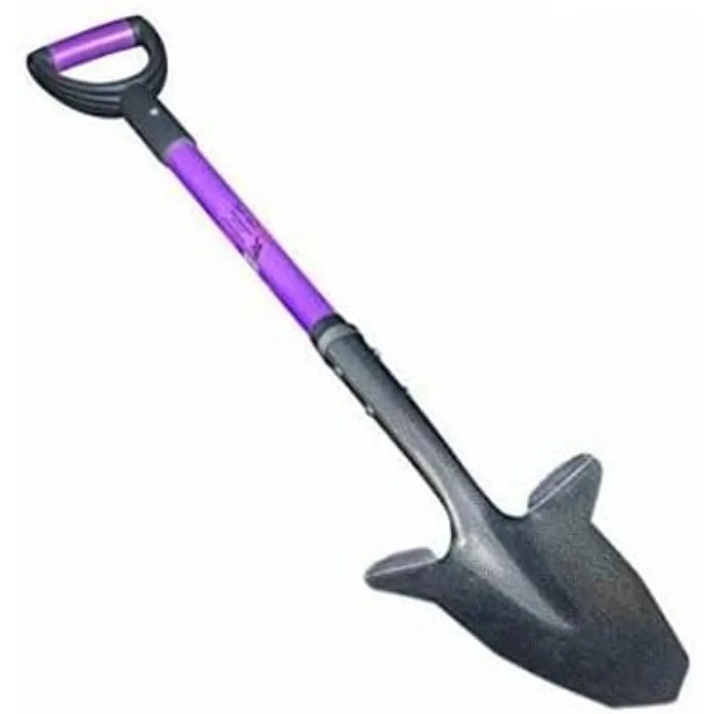 

Gardening Shovel with Steel-Reinforced Fiberglass Handle Cushioned D-Grip and Sharp Hardened-Steel Blade Award Winning Spade