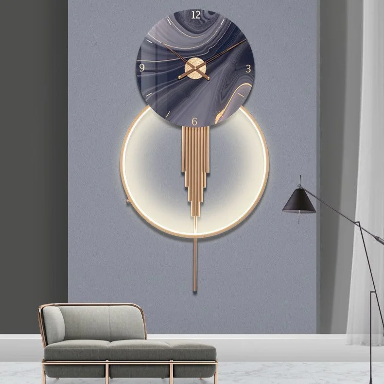 Modern Light Luxury Wall Clock Home Creative Decorative Wall Watch