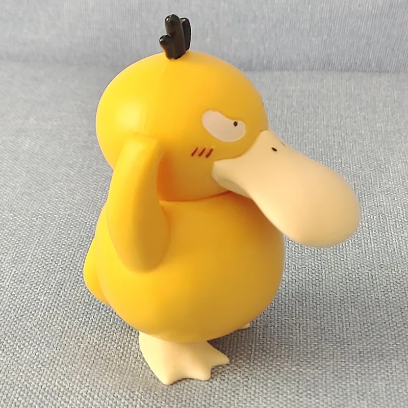 Figurka akcji Pokemon Anime Psyduck, urocze zabawki, figurki w wersji Q, dekoracja na biurko do samochodu, model, prezenty urodzinowe dla dzieci, kolekcje