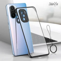 DECLAREYAO Original Luxury Light Slim PC Matte Frameless Hard Coque For Xiaomi Poco F6 Pro F5 F4 F3 Phone Case Cover Shockproof