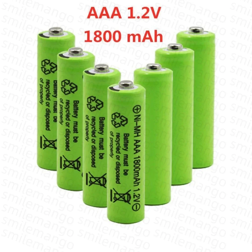 Ni-MH Rechargeable BatteryAAA 1800mAh High Capacity Batteries for Remote Control Toy Mouse Light