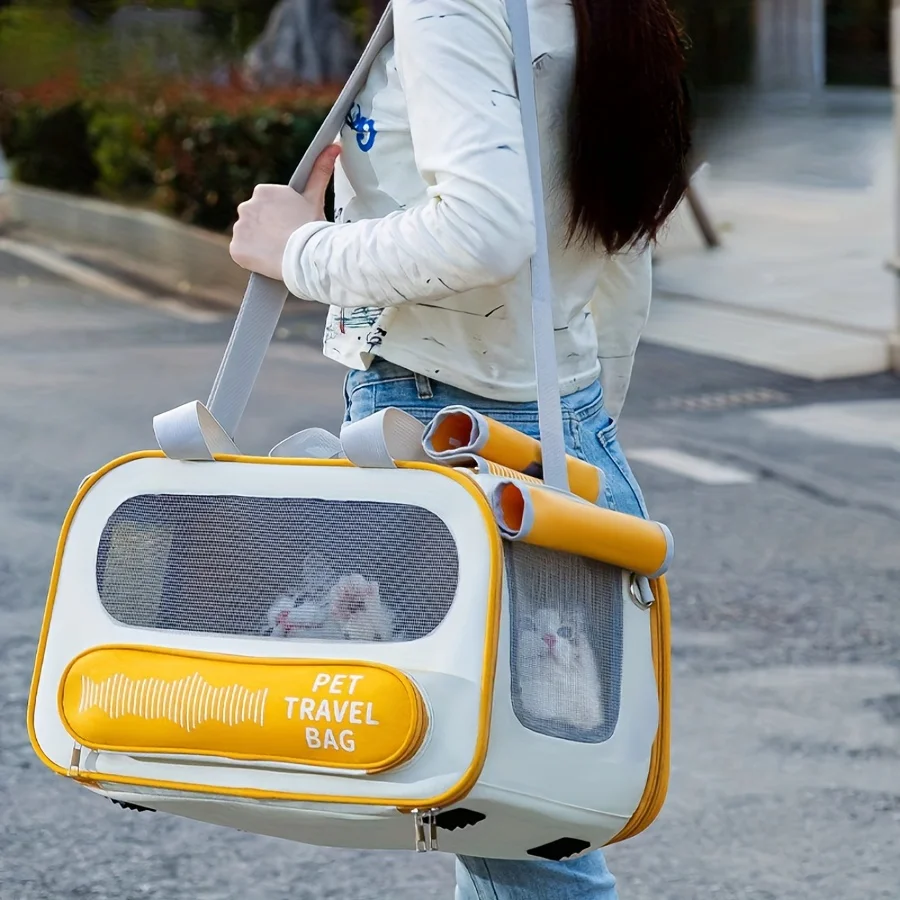 

Компактный и легкий рюкзак для домашних животных, предназначенный для кошек весом до 22 фунтов и собак весом до 16,5 фунтов.