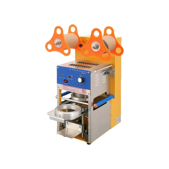 

High Quality Fully Automatic Cup Sealing Machine With Bubble Tea Equipments