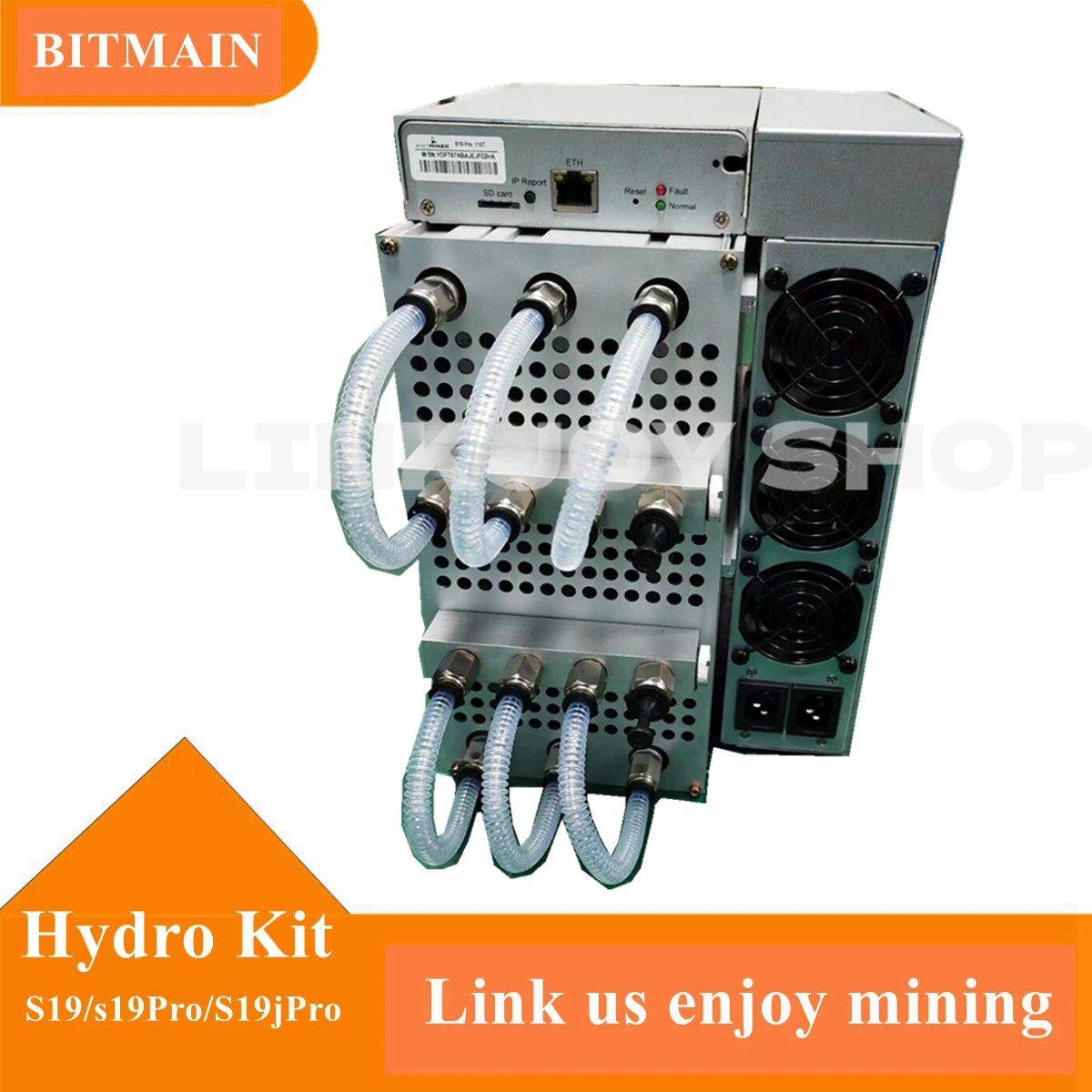 Bitmain T19 S19 Pro Hydro Water Overclocking Cooling Kit Upgraded S19J pro Home Hydro Cooling Kit