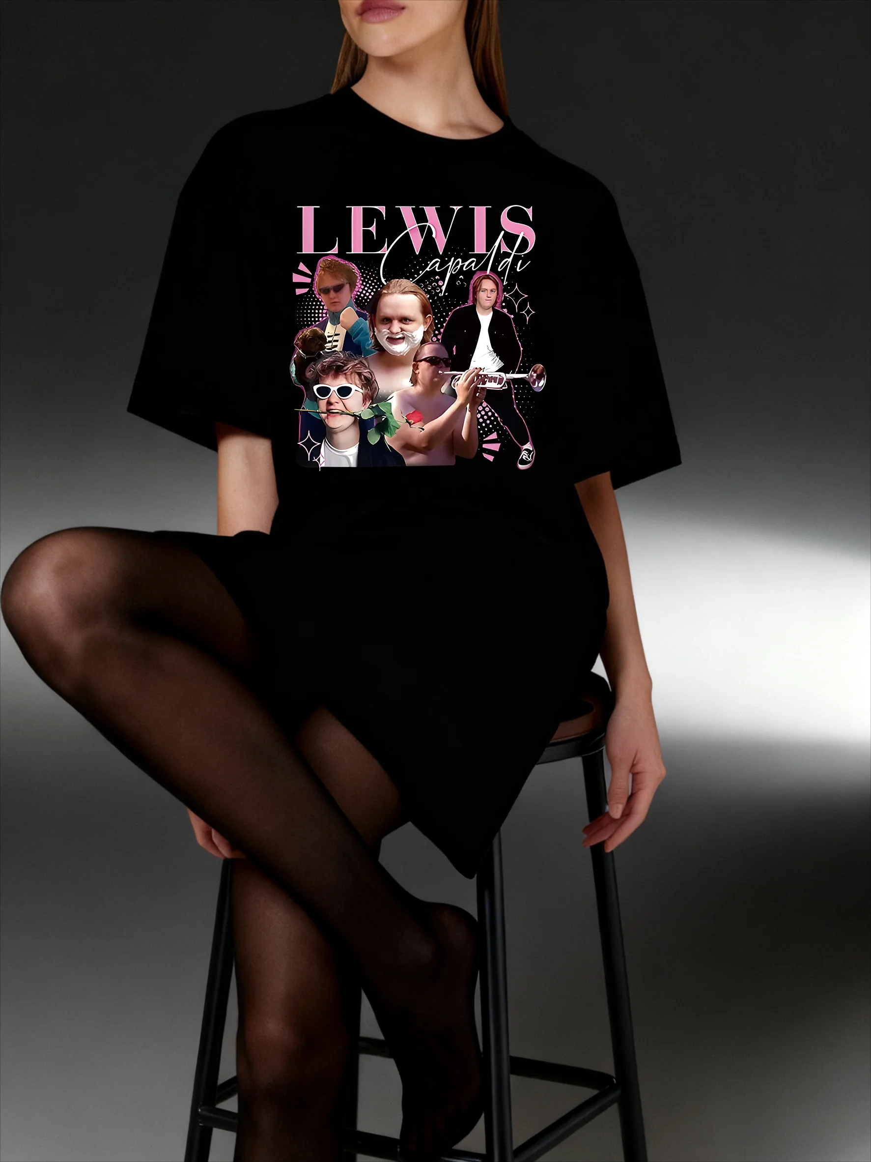 

Long Women's T-shirt 3D Printed Women's Casual Fashion Short Sleeved Pullover Women's Top Plus Size Sports Knee Length Skirt