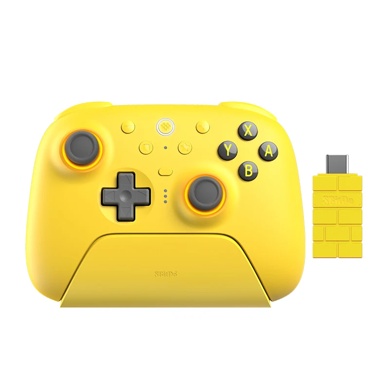 8BitDo Ultimate 2 Bluetooth-Controller für Nintendo Switch / Switch 2, PC, Windows TMR Joysticks mit Ladestation