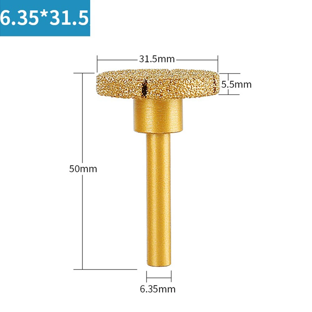 For Granite Profile Router Bits Engraving Cutter Diamond Brazed Milling Hand Tools Woodworking Tools Tool Accessories