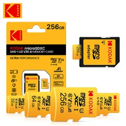 Kodak U3 micro sd card 16GB 32GB 64GB 128GB SDXC/SDHC class 10 Flash Memory Card micro sd 32gb sdcard for smartphone