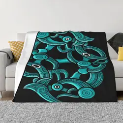 TNT MAORI YIN YANG cos'è questo colore una coperta in Micro pile Ultra-morbida