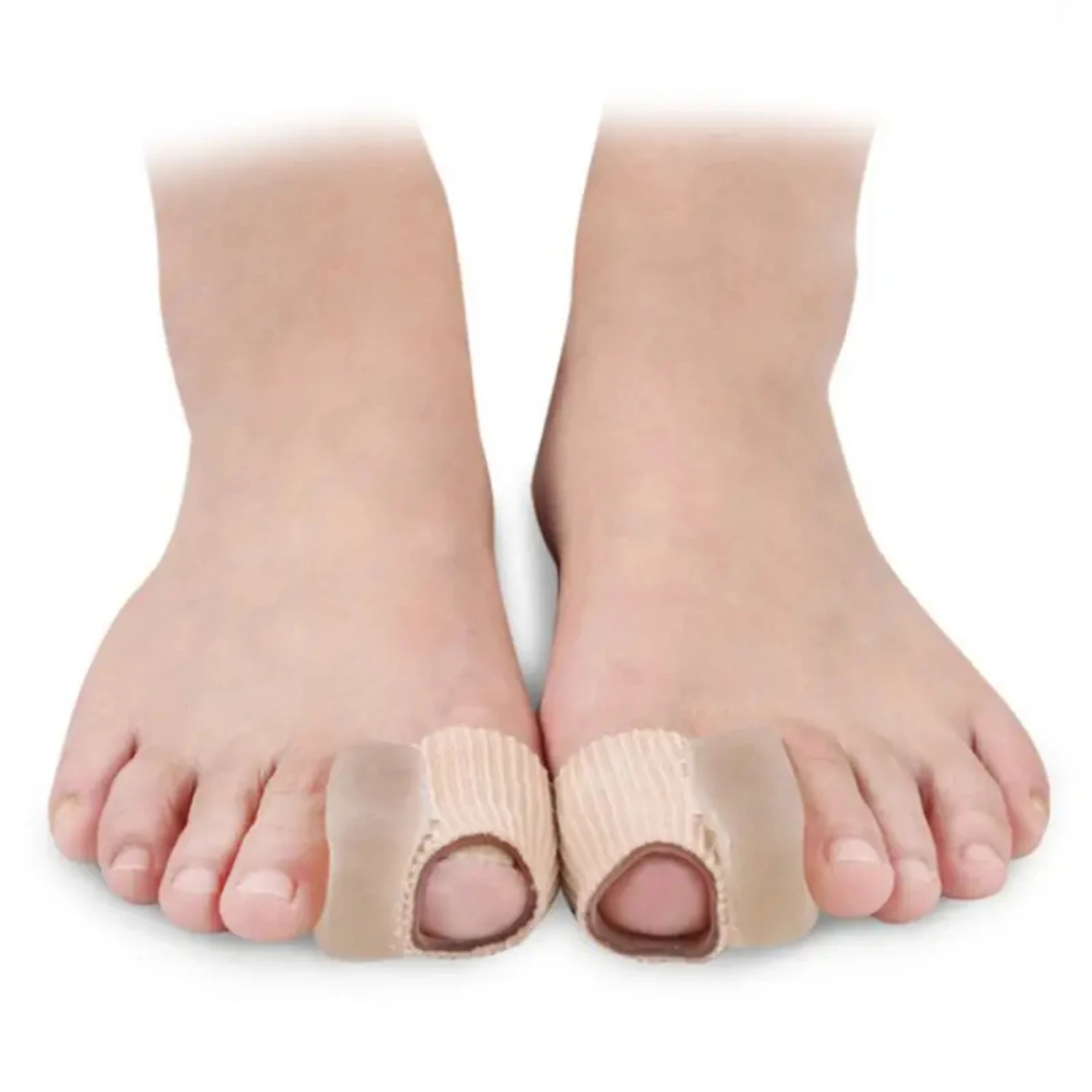 Adjuster for Toe Bunion - Silicone Feet Corrector with Toe Splitter and Separator, 1 Pair