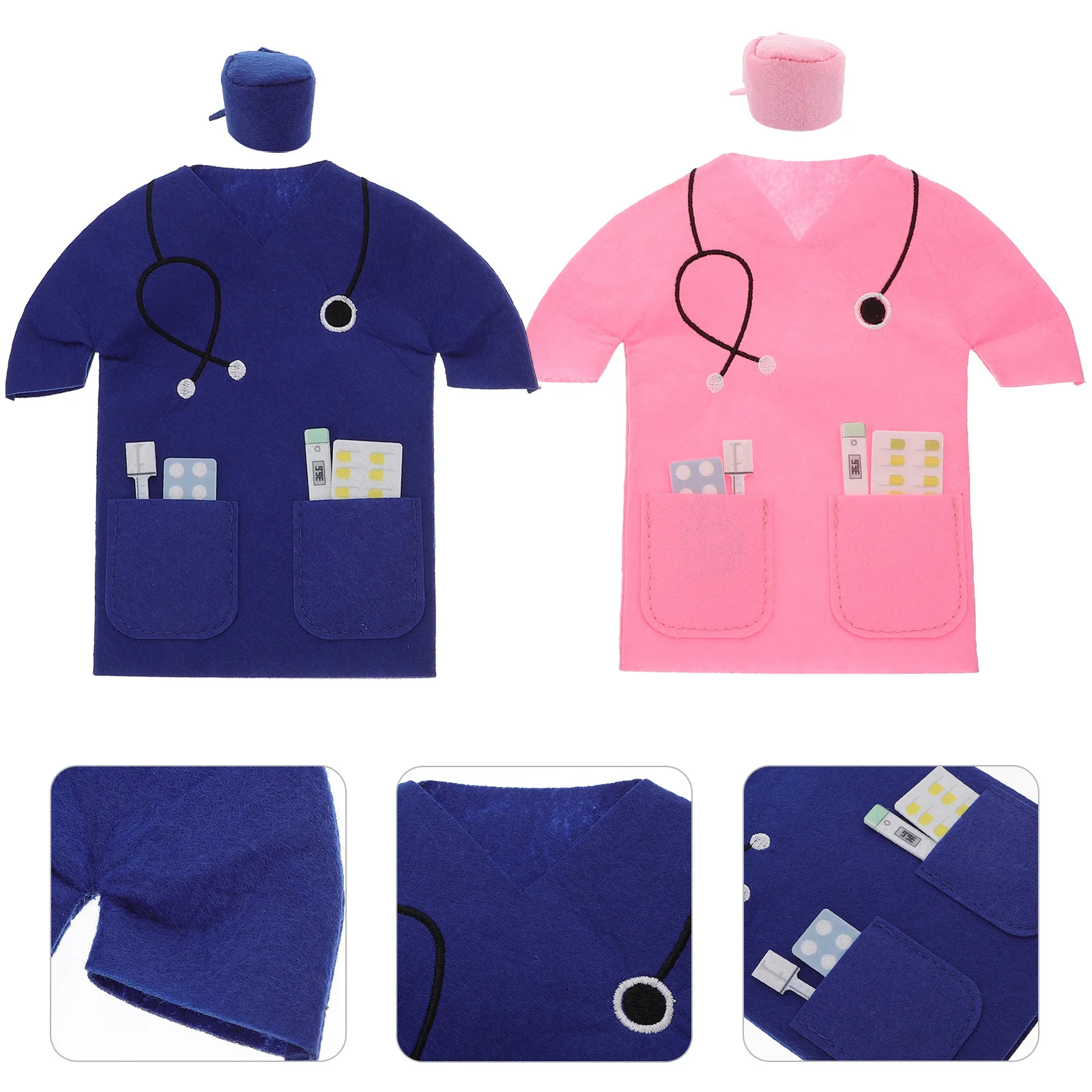 

2 set Wine Gift Bag Pouch Premium Non-Woven Fabric Durable Wine Bottle Wrapping Bag For Holiday Christmas Birthday Party Gift