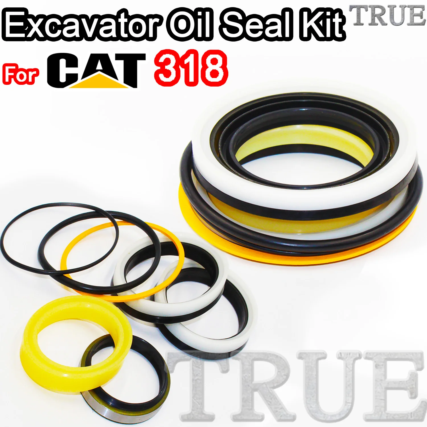 

For 318 Caterpillar Oil Seal Excavator Repair Kit TRAVEL Joystick Engine O-ring Cylinder BOOM ARM Bucket Hydraulic Pump Digger