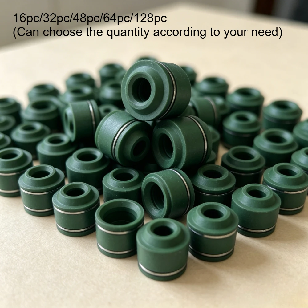 4mm Motorcycle Cylinder Intake Exhaust Valve Stem Oil Seal for Honda CBR250 FOUR MC14 CBR 250 CB600S CB600F CB600 HORNET CB 600