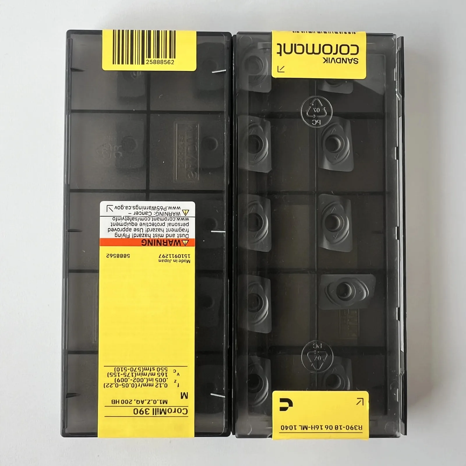 

SANDVIK / R390-180616H-ML 1040 / Hard alloy CNC Blade 10 Pcs