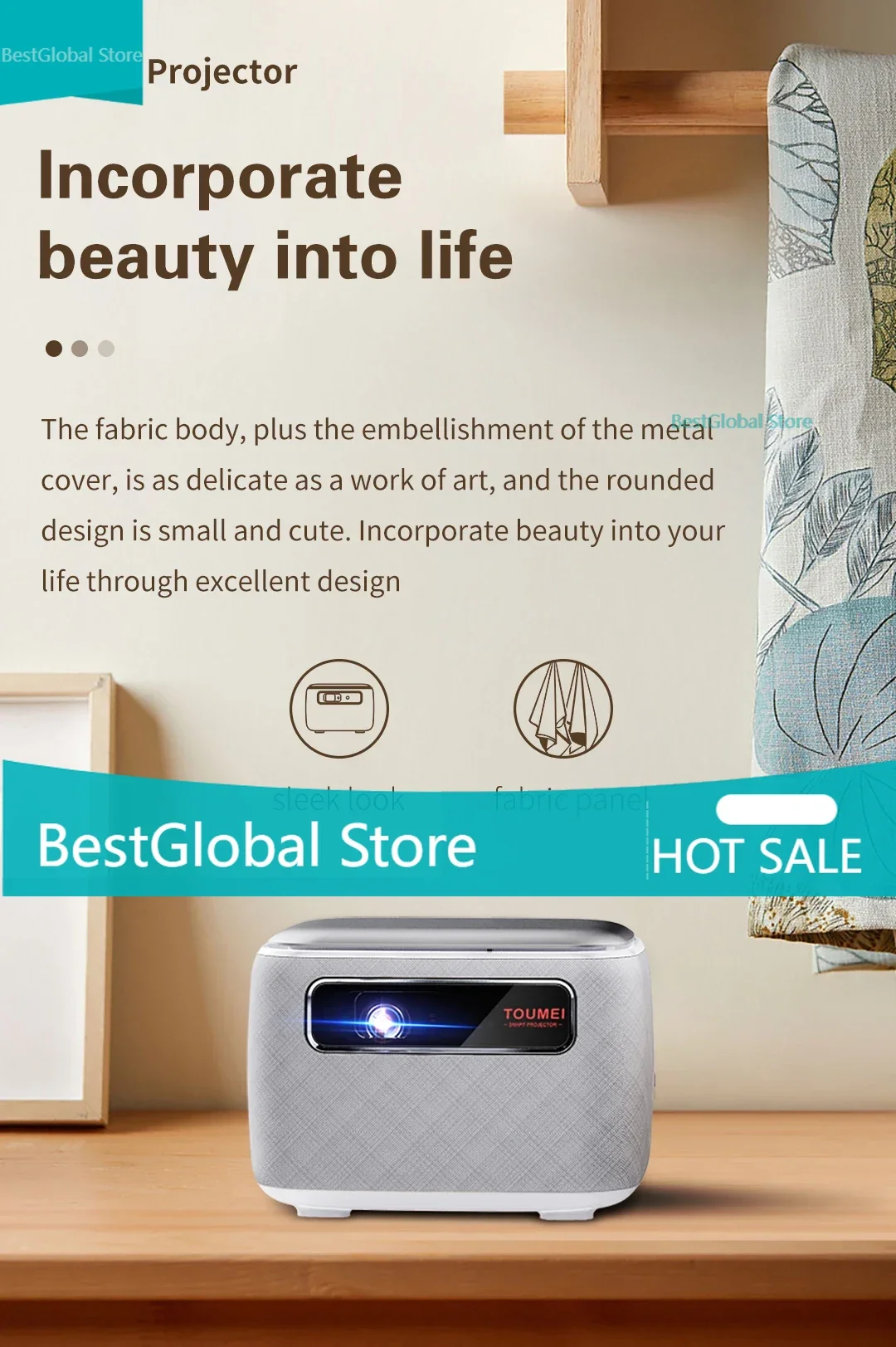 New V8 3D Smart Android Portable Hologram Mobile Projector DLP WIFI Small Pocket LED 4k projector