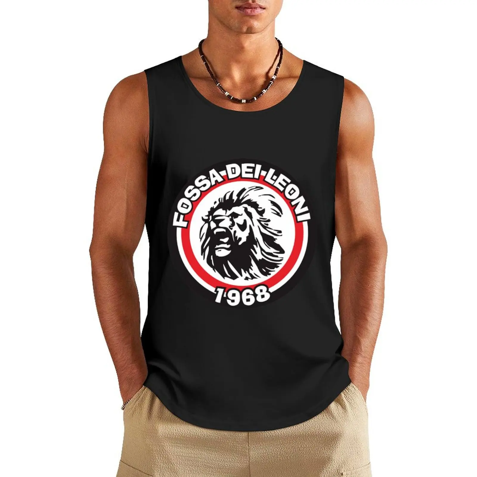 Fossa Dei Leoni - AC Milan Ultras Tank Top fitness Men's clothes luxury style