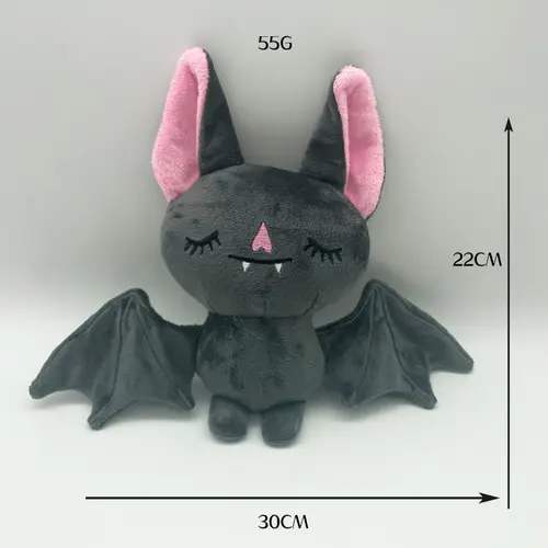TreasuringU Halloween Kawaii Bat Plush Toys with Slippers Cute Plushie Dolls Cartoon Funny Ghost Toys Kids Birthday Gift - Image 9