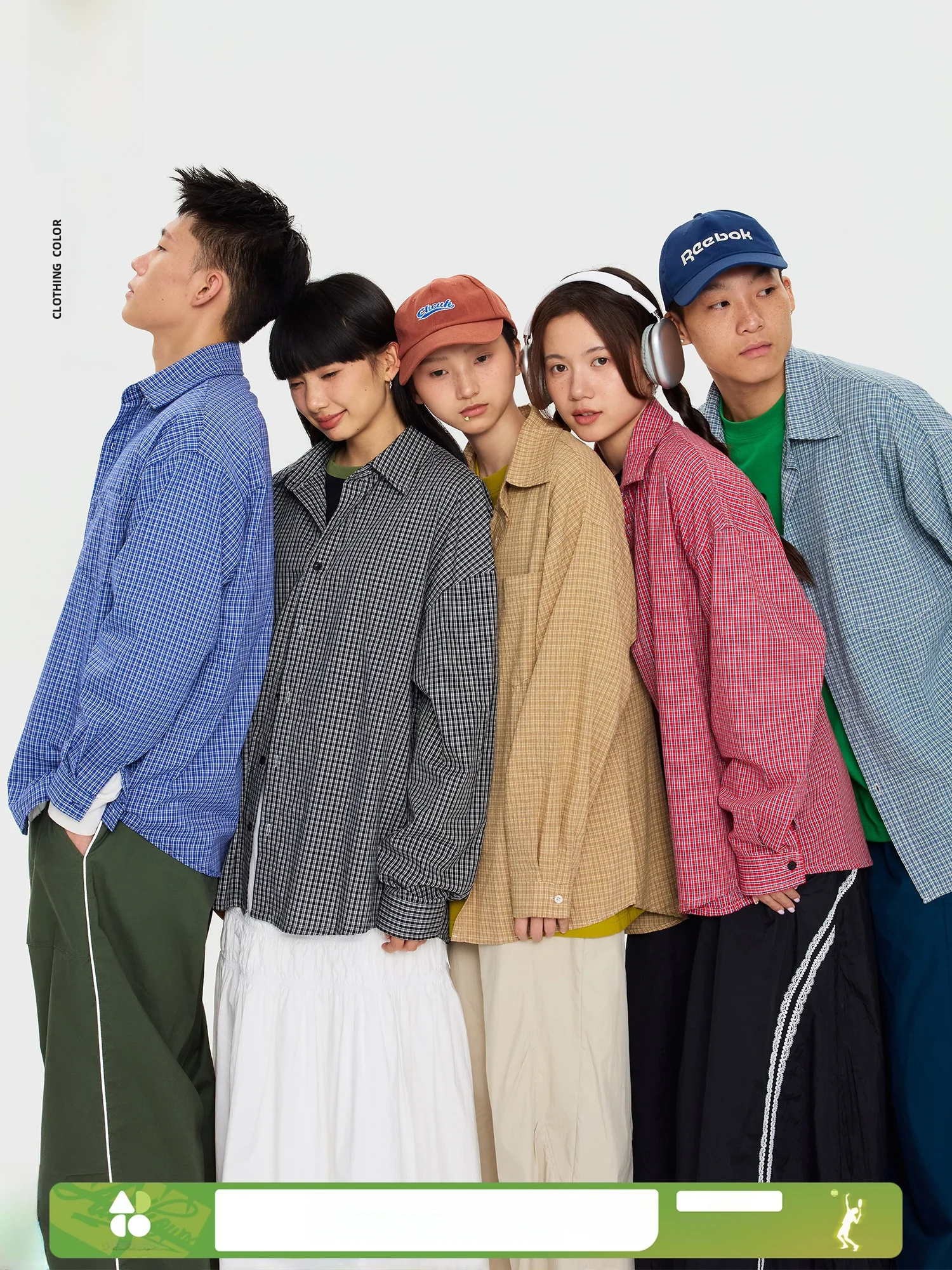 

Классический клетчатый повседневный свободный воротник OXOWX, мужская весенне-осенняя новая универсальная свободная верхняя одежда из смеси полиэстера