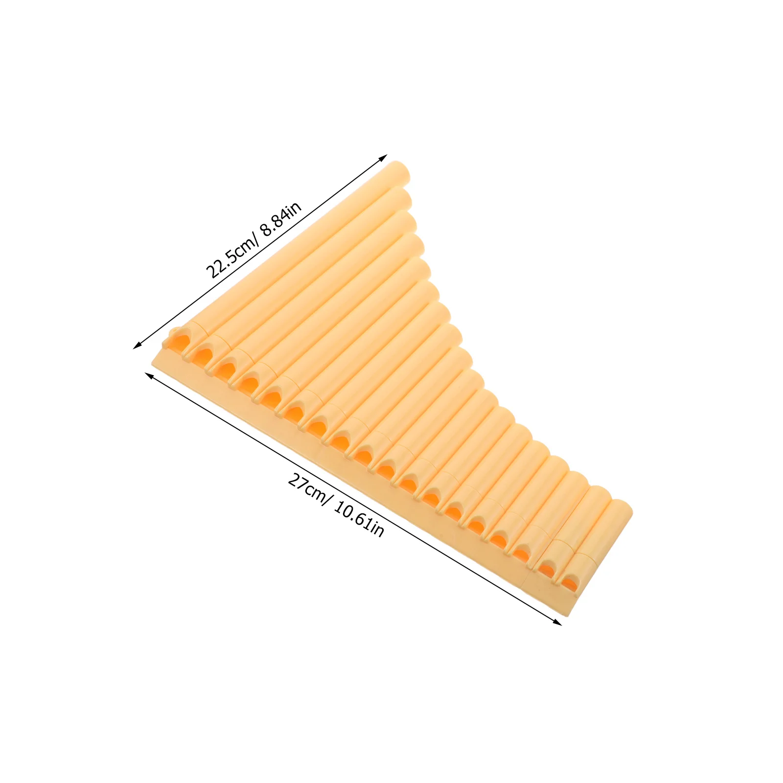 مزمار عموم أصفر آلة موسيقية صينية تقليدية مناسبة للمبتدئين مصنوعة يدويًا لفئة الموسيقى المدرسية