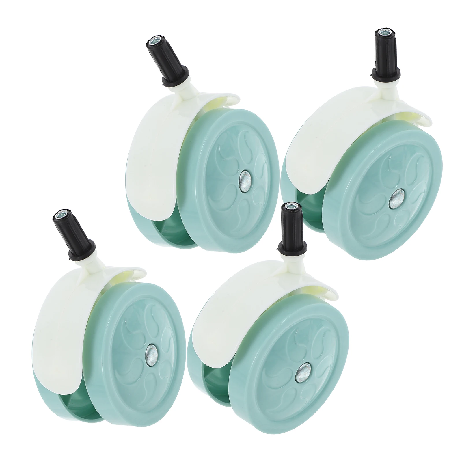 

4 Pcs Stroller Wheels Children's Steering Toys Accessories Pp Electric Baby Car Travel Babies for