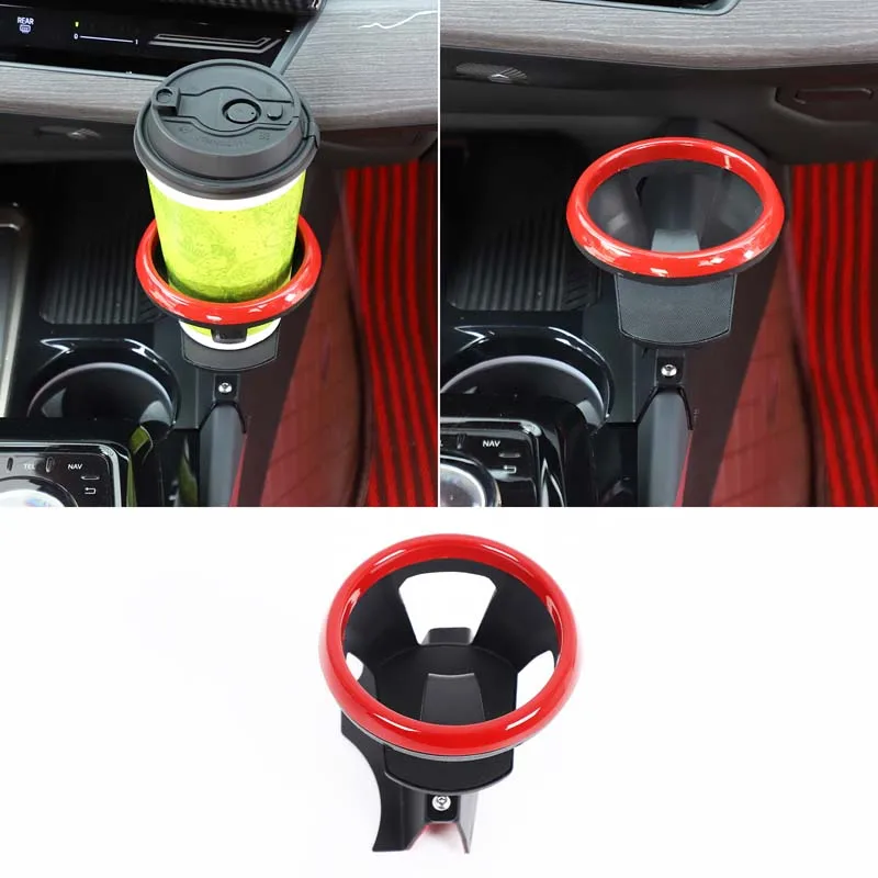 

New Center Console Side Water Cup Holder Carbon Steel Drink Holder Car Accessories For BMW 5 Series G60 G61 G90 2024 2025 2026