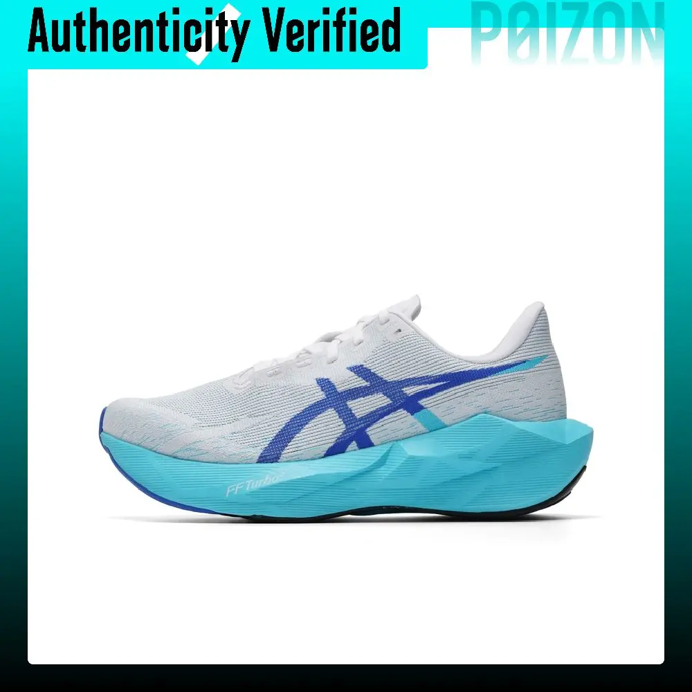 ASICS NOVABLAST 6 Running Shoes Men's White Blue 1011C243-101