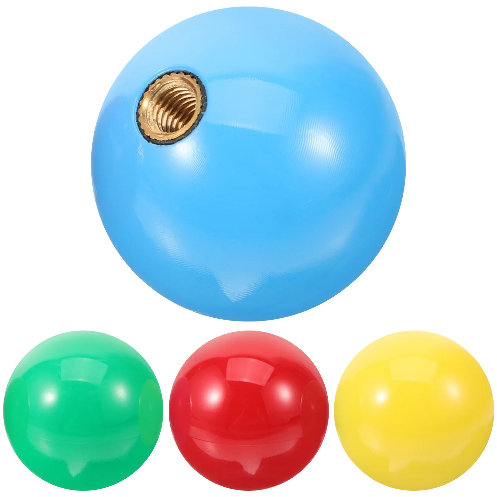 

4Pcs Game Stick Ball Heads Easy to Assemble and Remove Durable Comfortable for Long Gaming Sessions Multiple Colors