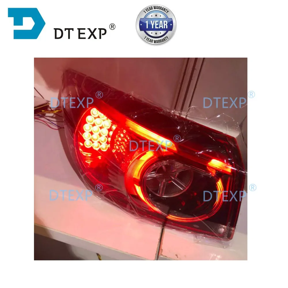 1 Piece Outside 2017-2019 LED Tail Light for Mazda3 Hatchback Without Bulb Tail Rear Light for Axela Parking Turning Signal Lamp