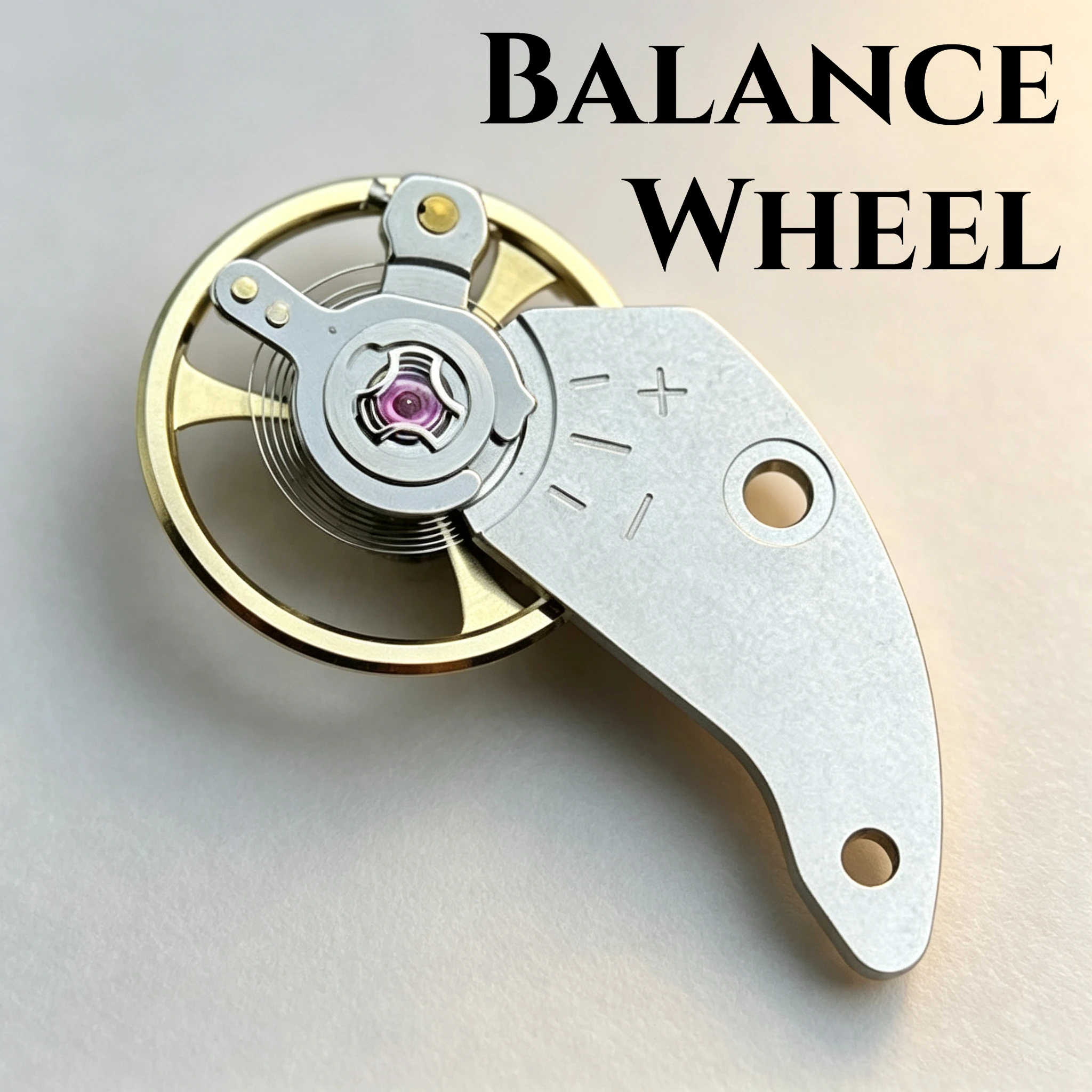 Watches Movement Repair Parts Accessories Replacement Full Balance Wheel Assembly Kit for Japan Watch Movement 46941 46943