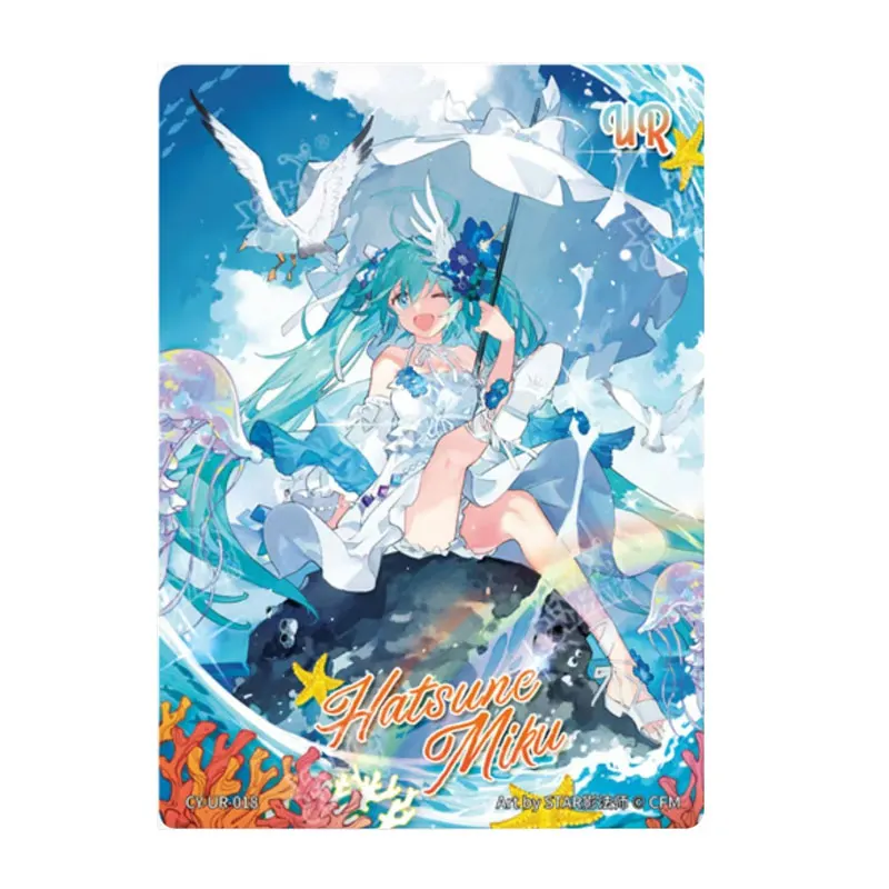 KAYOU Hatsune Miku Series 2 UR(011-020)/STR(001-014) Symphony of Youth Single Sheet Full Set Genuine Anime Rare Collection Card