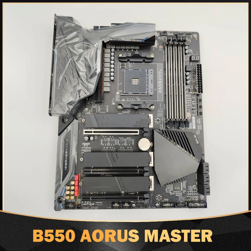 

For Socket AM4 DDR4 128GB PCI-E 4.0 ATX Desktop Motherboard B550 AORUS MASTER
