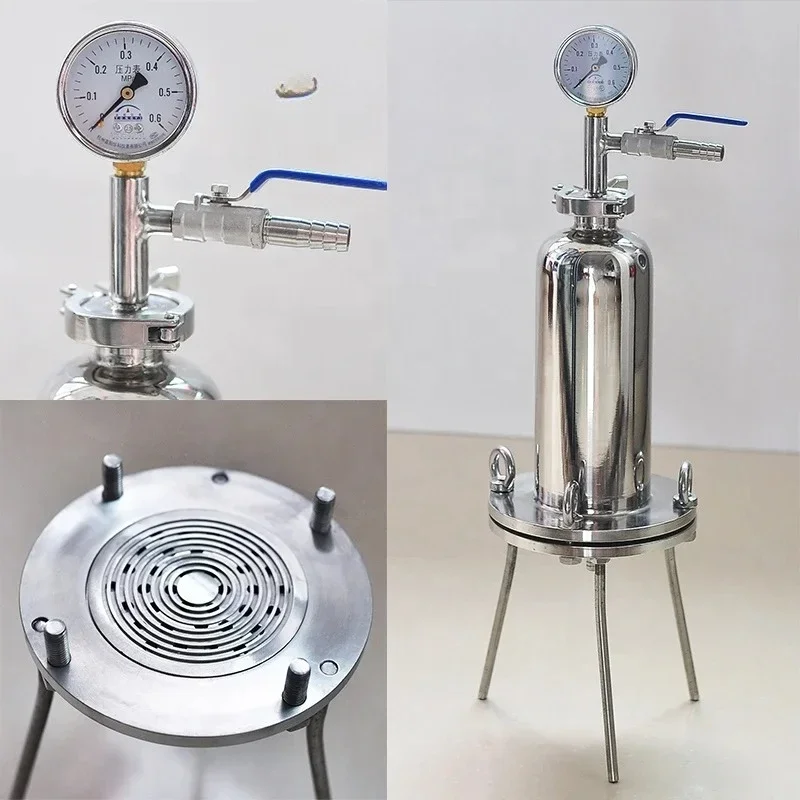 

Stainless Steel 316 Lens Housing With Wine Filter For Breweries