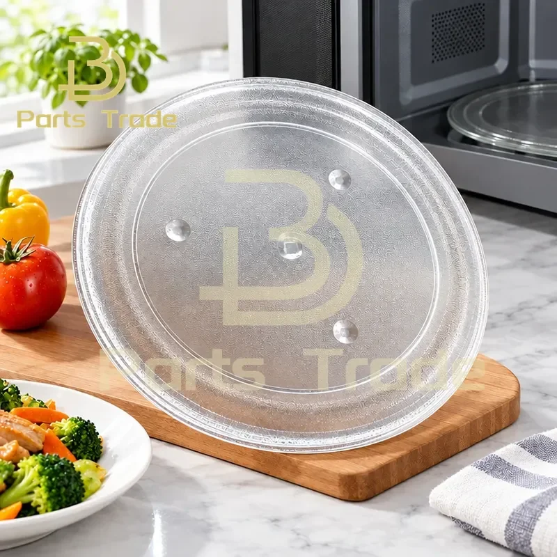 288mm Glass Turntable Plate for Microwave Oven S7A75 S7B88 M6A73 S6Q88 Compatible Replacement Part