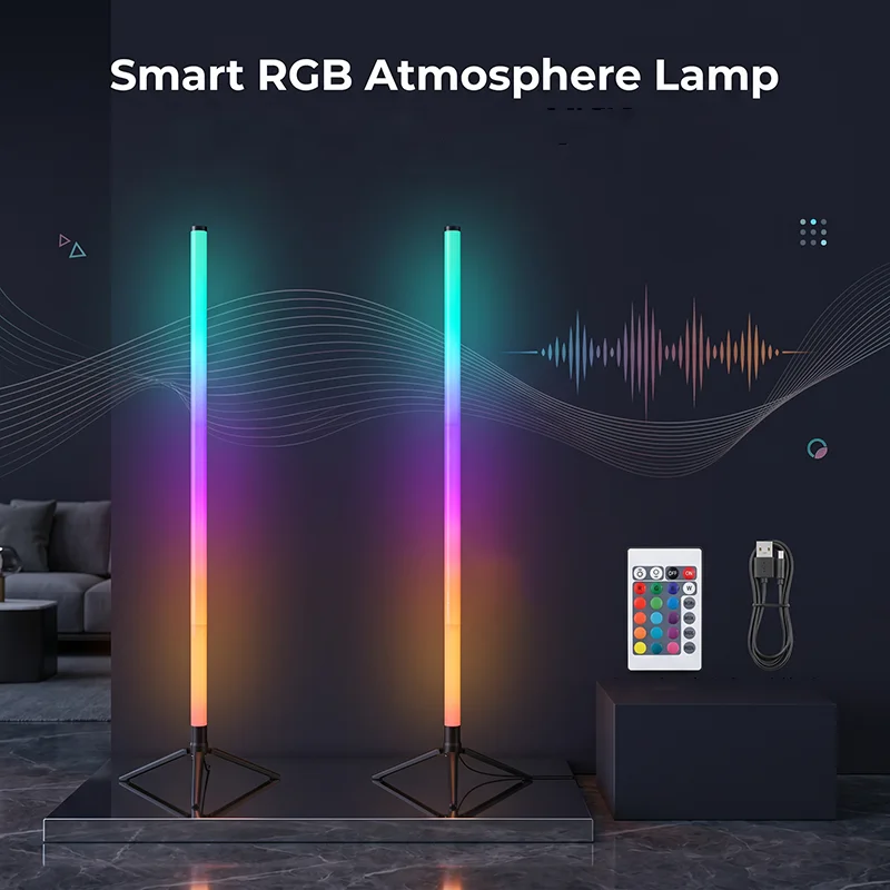 11m-5v-rgb-ic-フロアランプアンビエントライト寝室のゲーム装飾に適したアンビエントブラケットライト迅速な配達