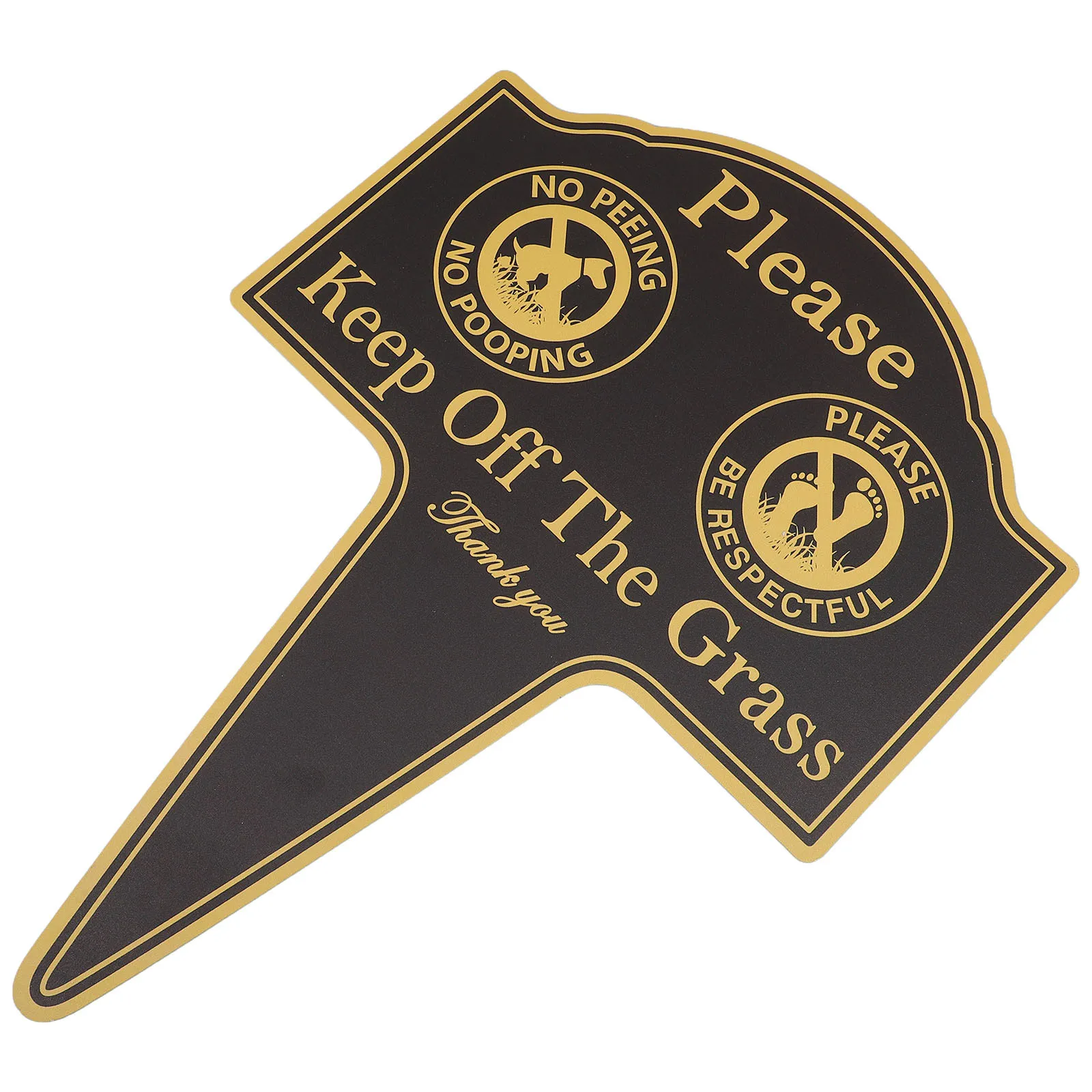 

Aluminum Decorative Yard Stake Garden Lawn Sign Keep Off Grass Outdoor Park Landscape Garden Stake Aluminum Outdoor Sign