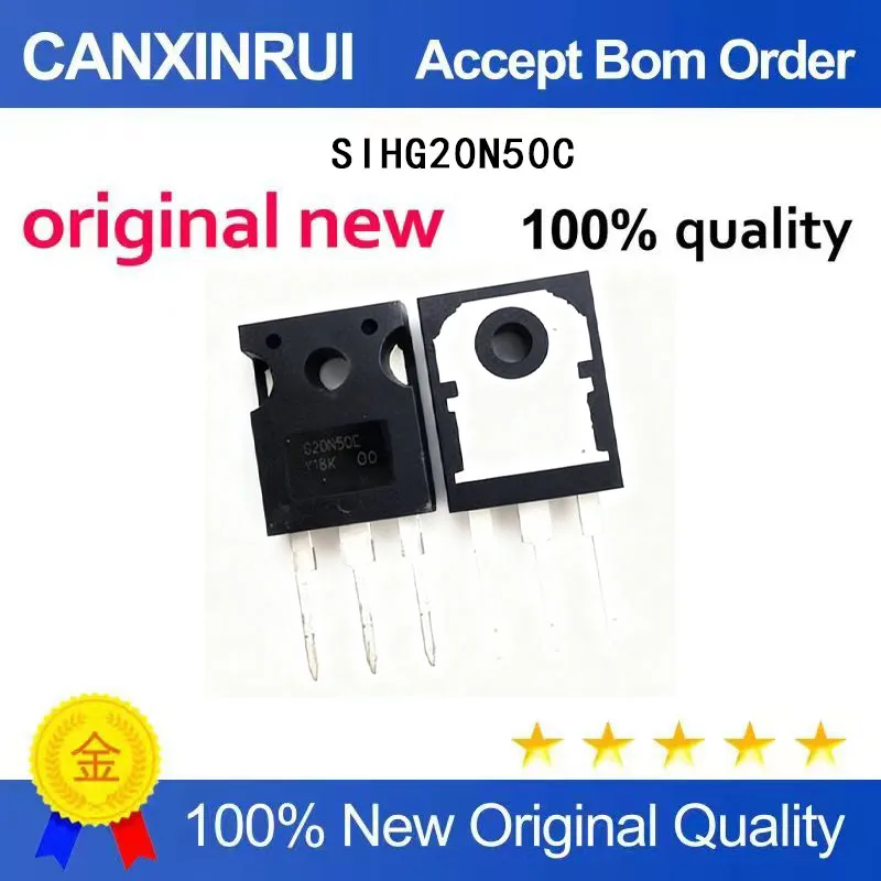 (5-100 Pieces) Brand new original SIHG20N50C G20N50C TO-247 500V 20A chip IC