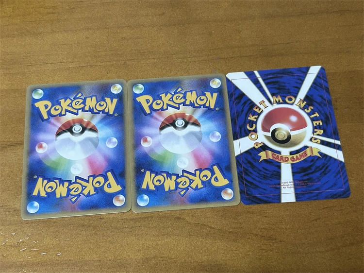 3Pcs/set Diy Ptcg Pokemon Flash Card Collection Card Signature Card Transaction Cards Mewtwo Pikachu Anime Cartoon Gift