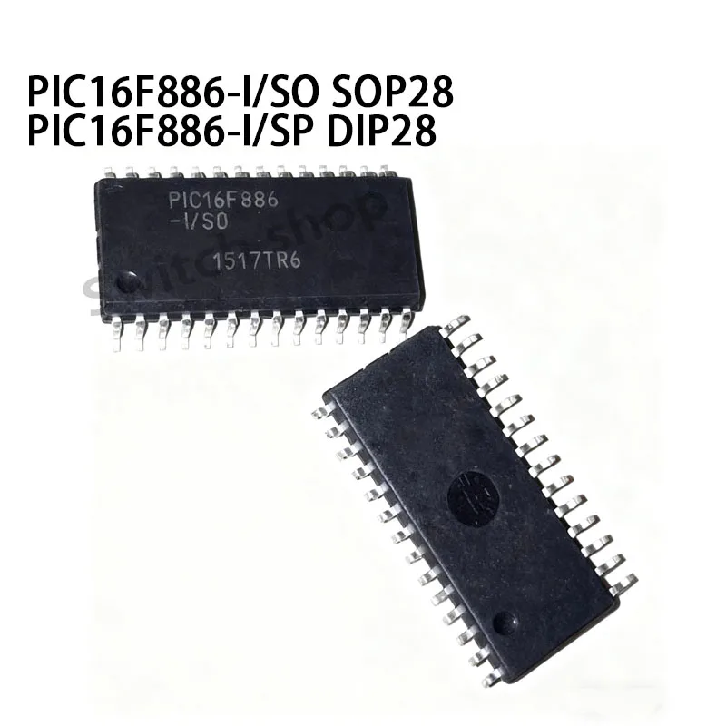 

5PCS PIC16F886-I/SO PIC16F886-I/SP
