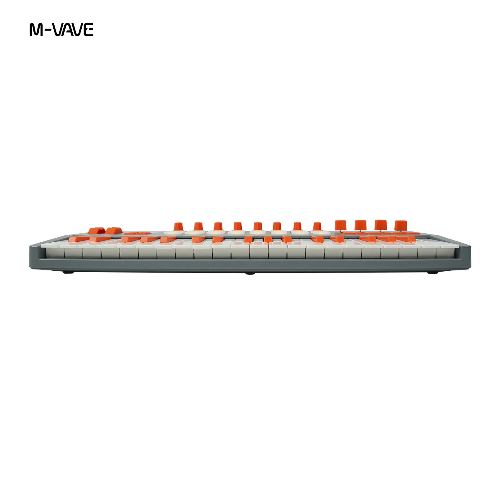 M Vave 37 Key Midi Keyboard, Built-In Sound Source, Portable Synthesizer, For Music Arrangement & Studio Creation In Stock