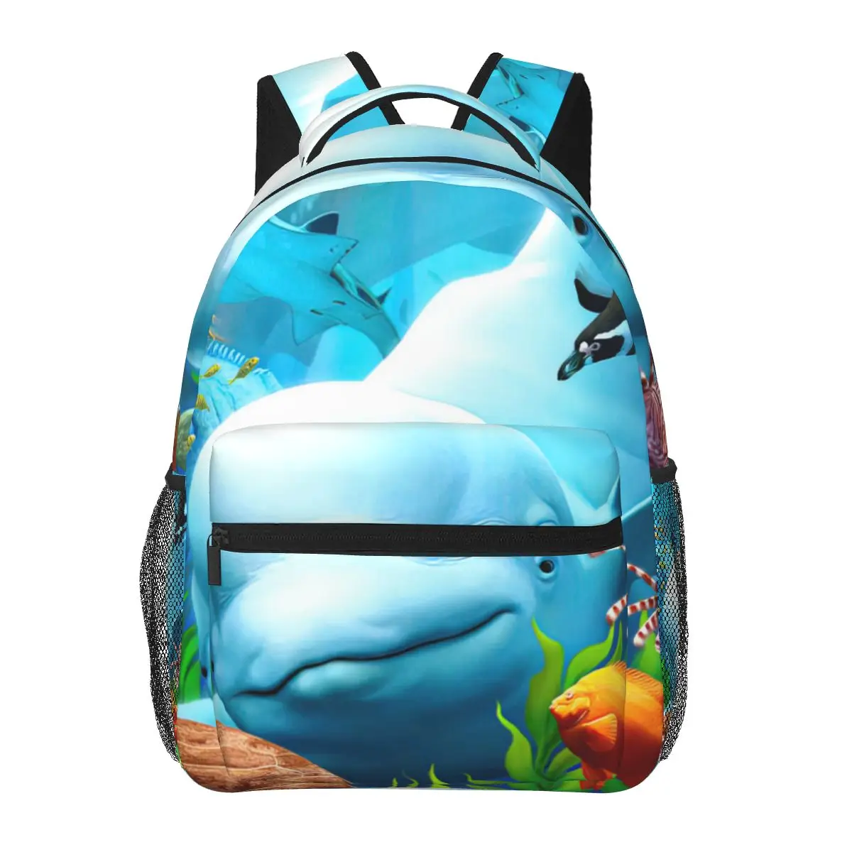 

Seavilians Dolphin Backpack for Girls Boys Travel RucksackBackpacks for Teenage school bag