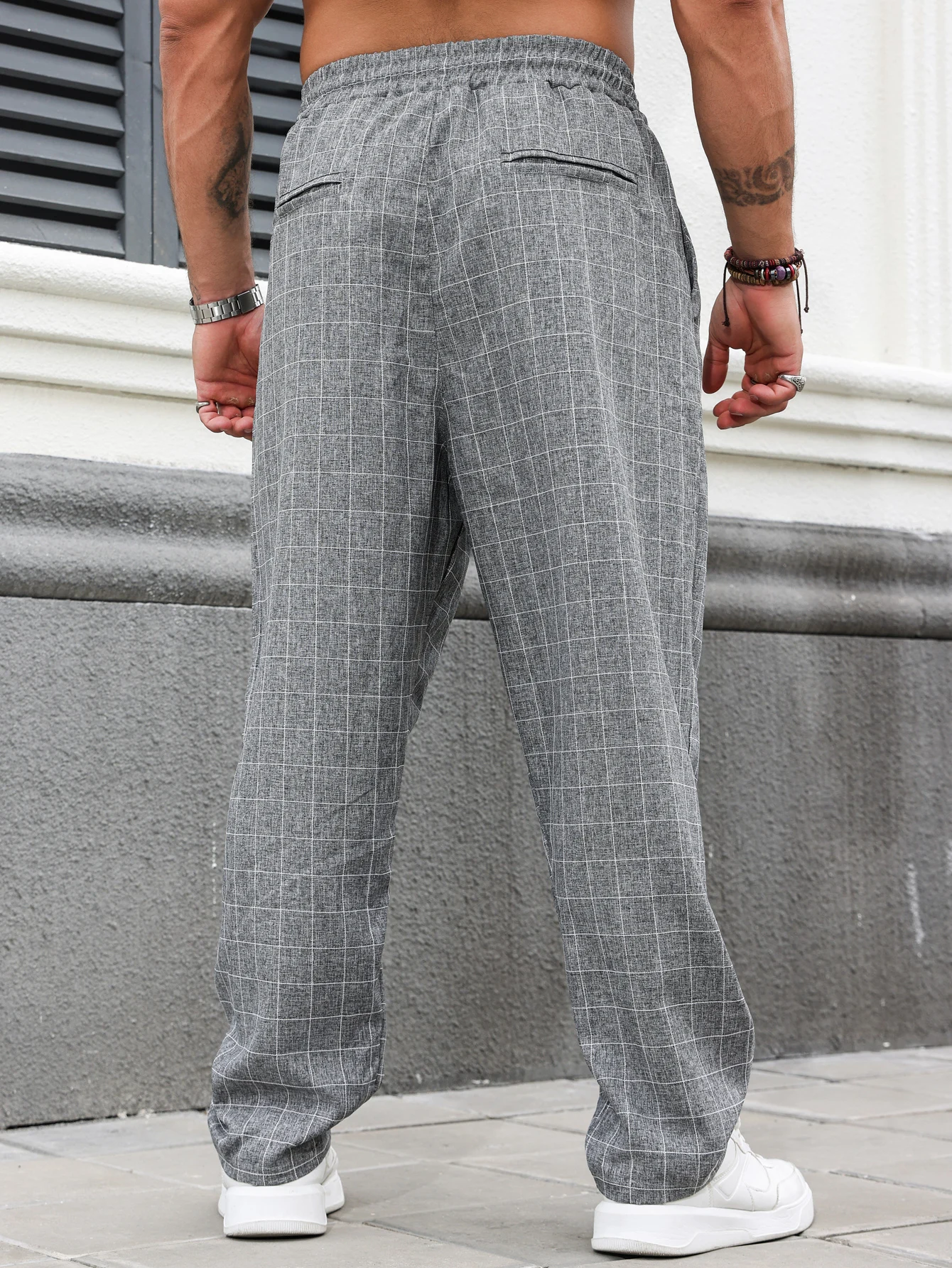 Men's Casual Plaid Pants Urban - Mens Fashion Urban review and price