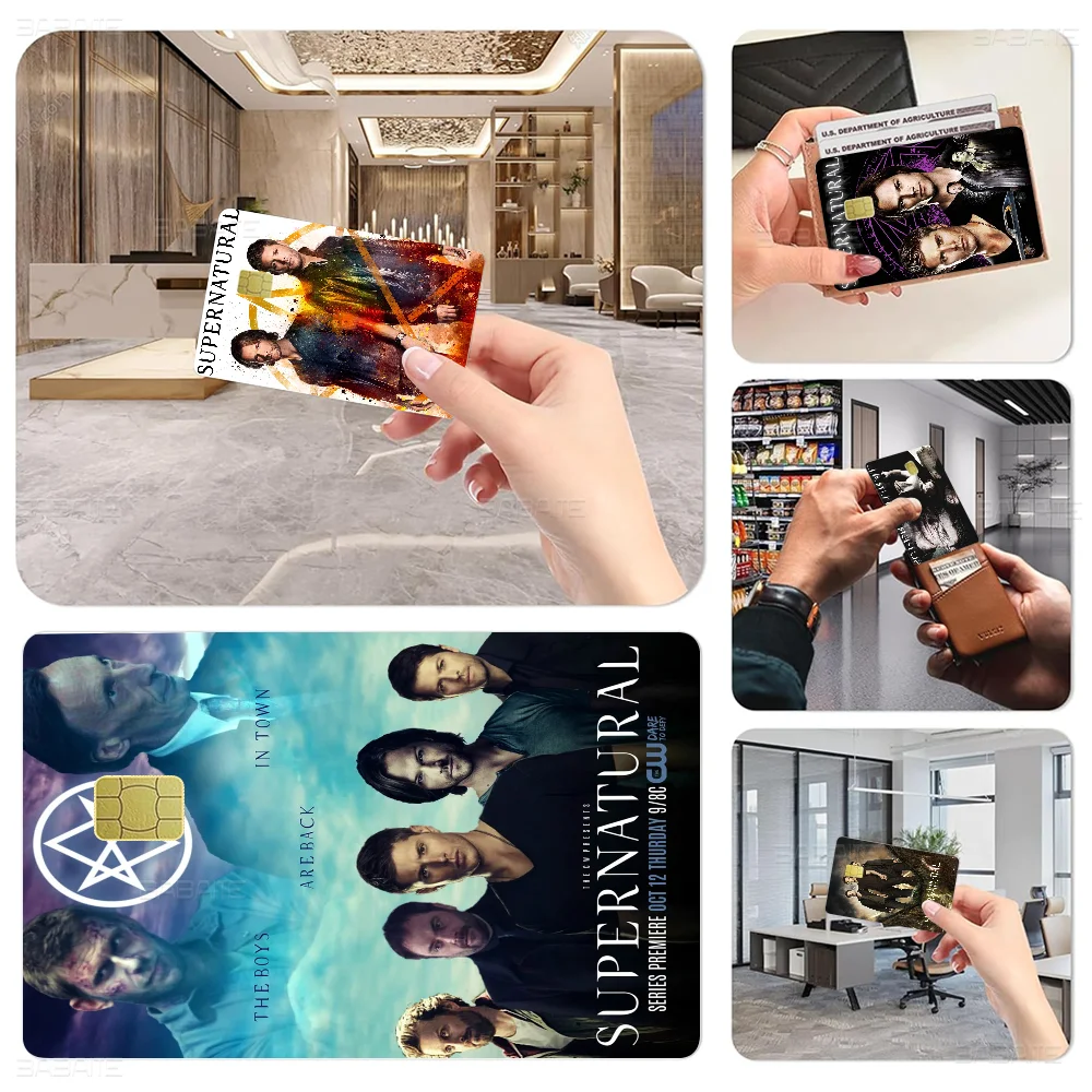 Classic Movie Supernatural Credit Card Skin Stickers No Adhe