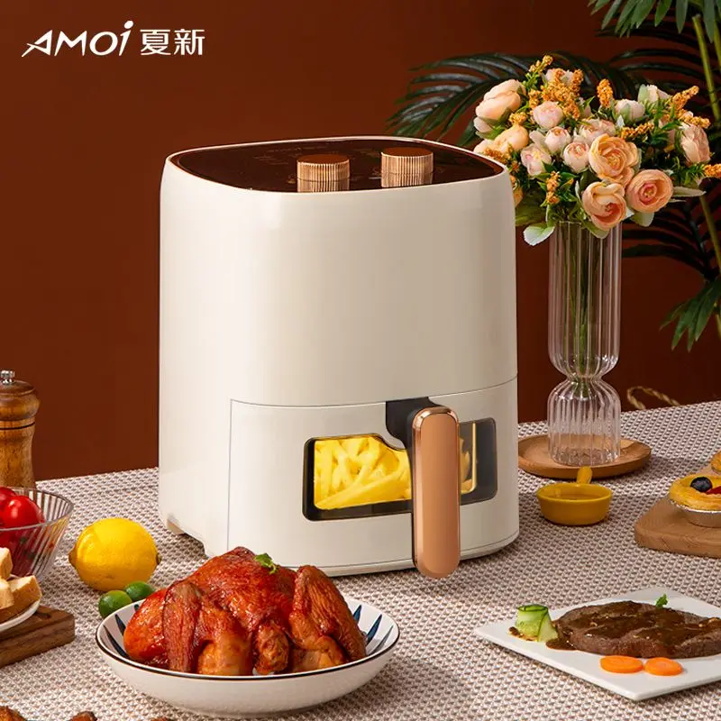 Air fryer new visual household intelligent multifunctional large capacity fully automatic electric oven integrated air fryer