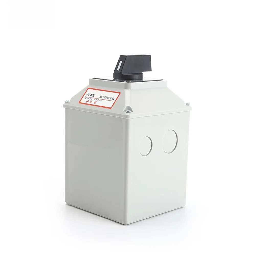 Industrial Transfer Switch 63A 3 Position Configuration Rated Insulation Voltage 660V Silver Alloy Contact Construction