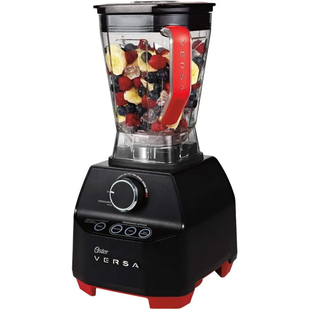 Professional Power Blender  1400 Watts Stainless Steel Blade  Low Profile Ja Perfect for Smoothies, Soups, Black