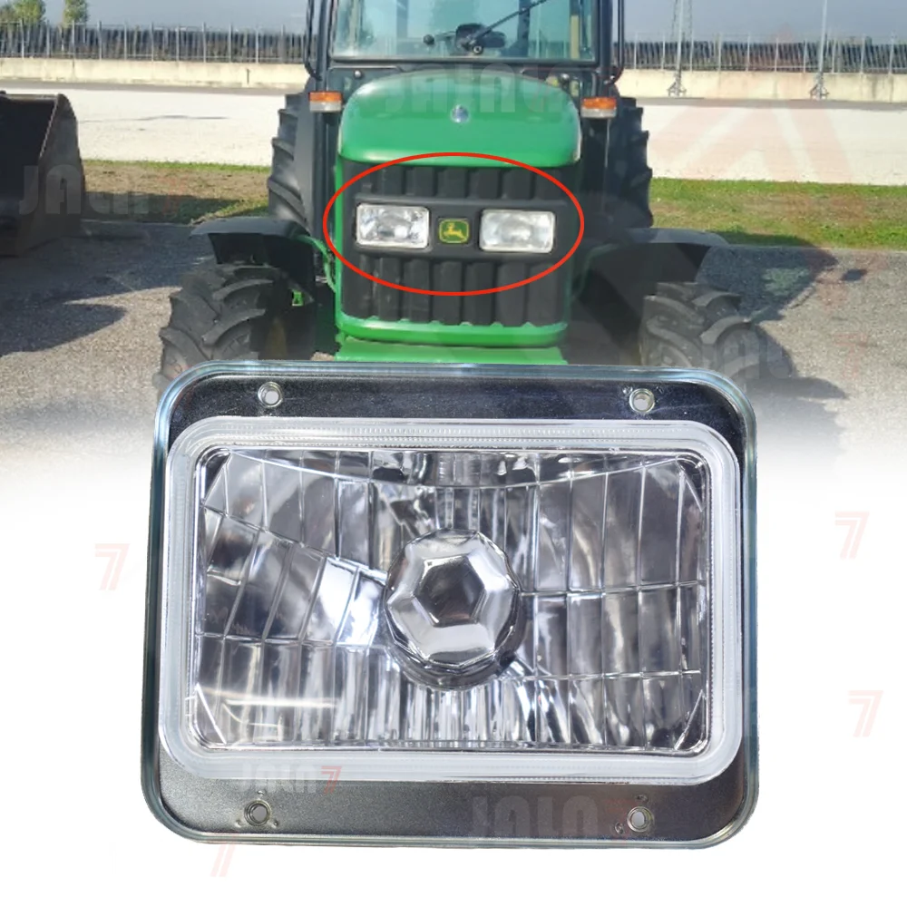 

Лампа для трактора JALN7 John Deere, фара AL204957 AL203171 для тракторов 5070 5080 5090 6090 6110 6130 6145 6J, 12V 60/55W