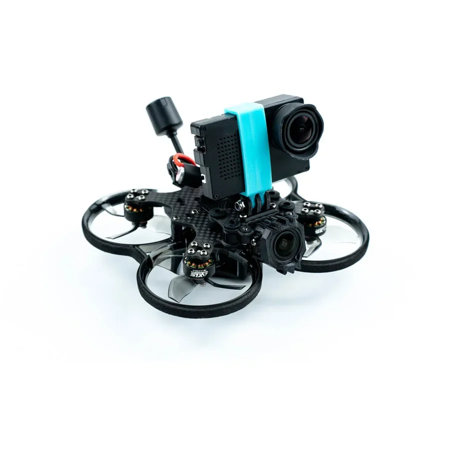 Axisflying Cineon C20 V2 Dron Cinewhoop FPV BNF de 2 pulgadas con GPS y sistema analógico, listo para 4S para filmación cinematográfica